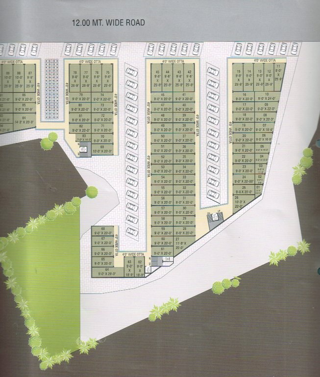  the rise plaza Layout Plan