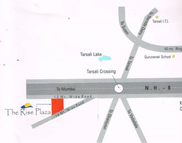  the-rise-plaza Location Plan