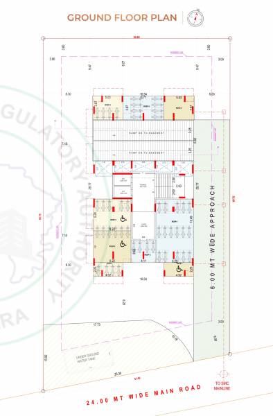 Luxuria Cluster Plan for ground Floor luxuria Luxuria Cluster Plan for ground Floor