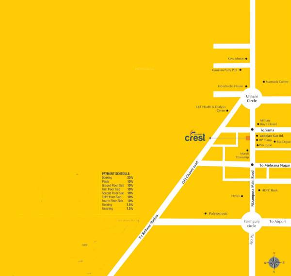  siddharth-crest Location Plan