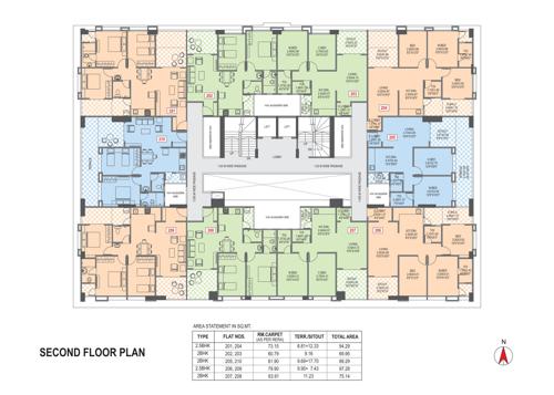  excel-golden-aura-phase-i Golden Aura Cluster Plan