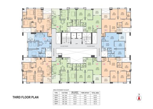  excel-golden-aura-phase-i Golden Aura Cluster Plan