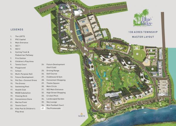  blue-ridge-the-promenade Master Plan