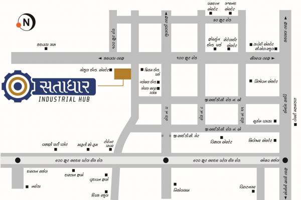  satadhar-industrial-hub Location Plan
