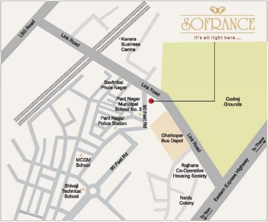  sofrance wing a Location Plan
