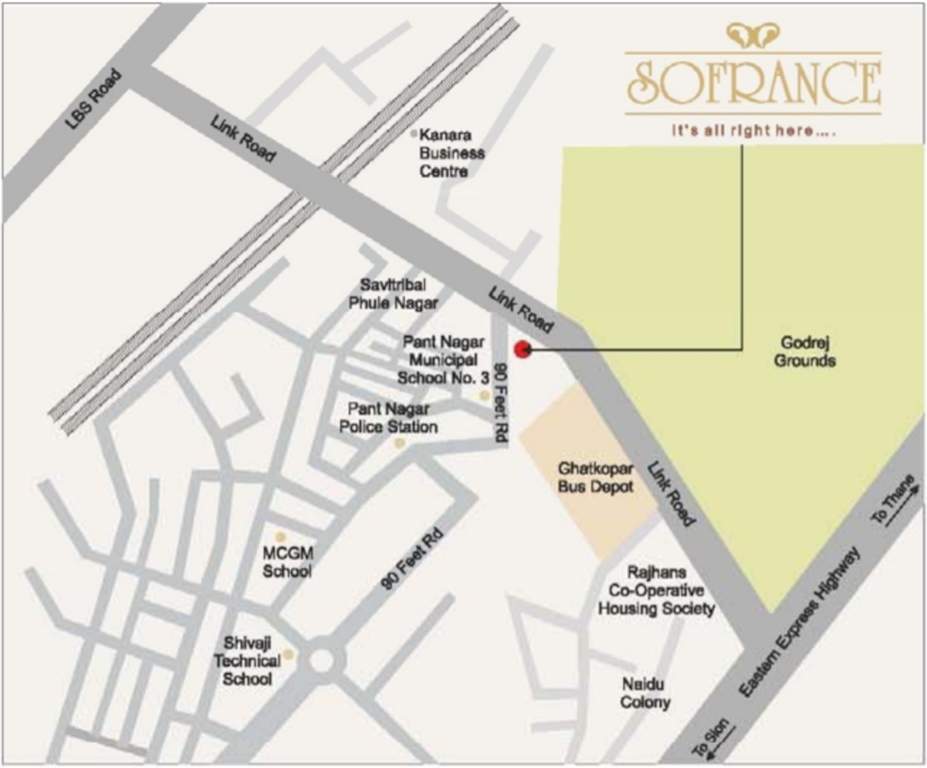  daga sofrance wing a Location Plan