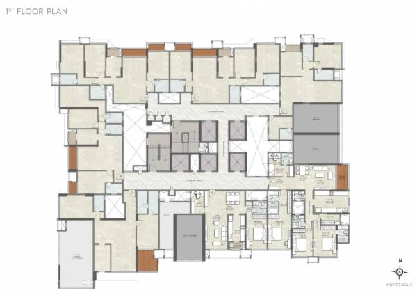 amare Amare Cluster Plan For 1st Floor