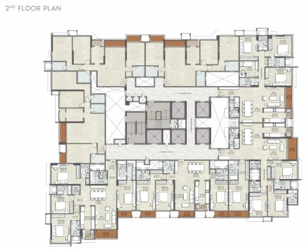  amare Amare Cluster Plan For 2nd Floor