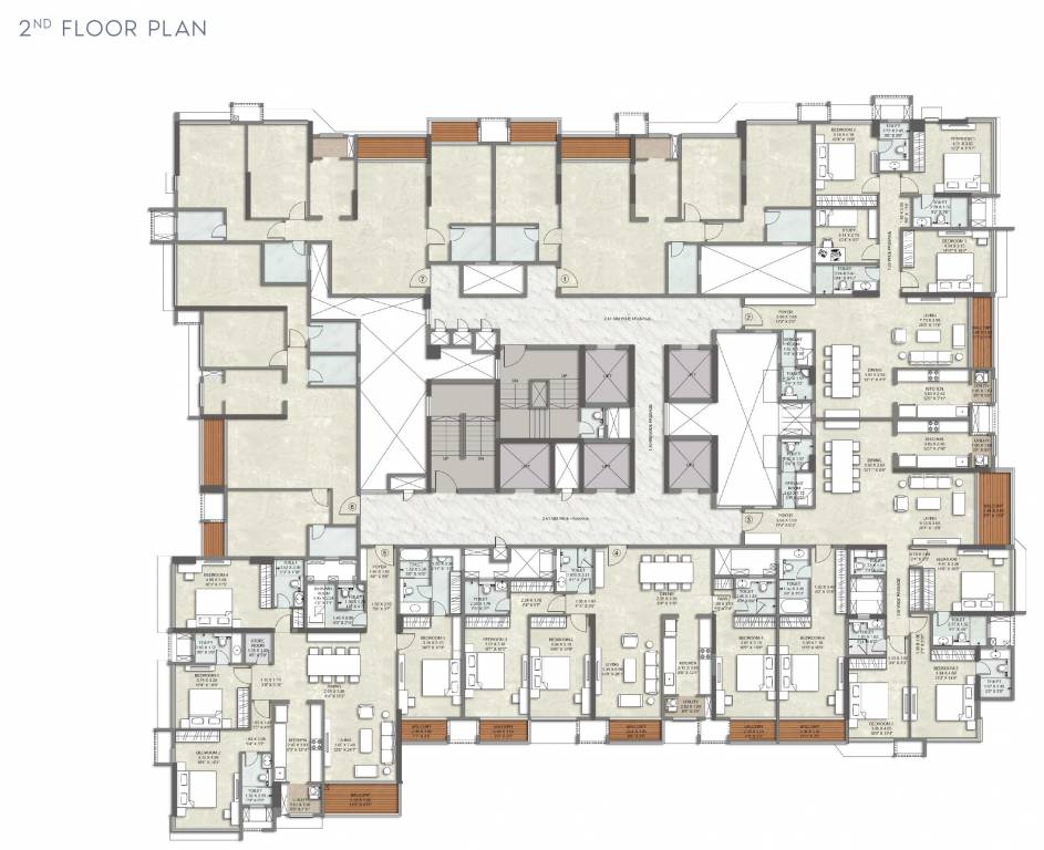  amare Amare Cluster Plan For 2nd Floor