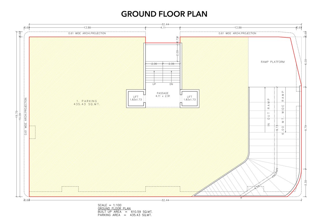  kalyan 24 Kalyan 24 Ground Floor Cluster Plan