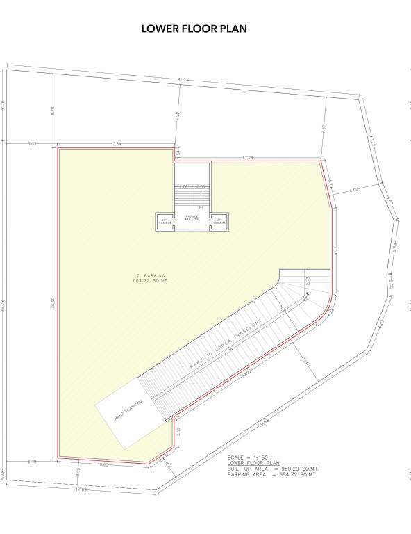 kalyan 24 Kalyan 24 Lower Floor Cluster Plan