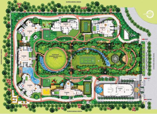  the-jewel-of-noida-phase-iv-avenues-at-burj-noida Master Plan