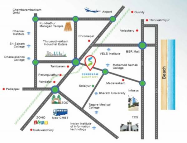  smart-city Location Plan