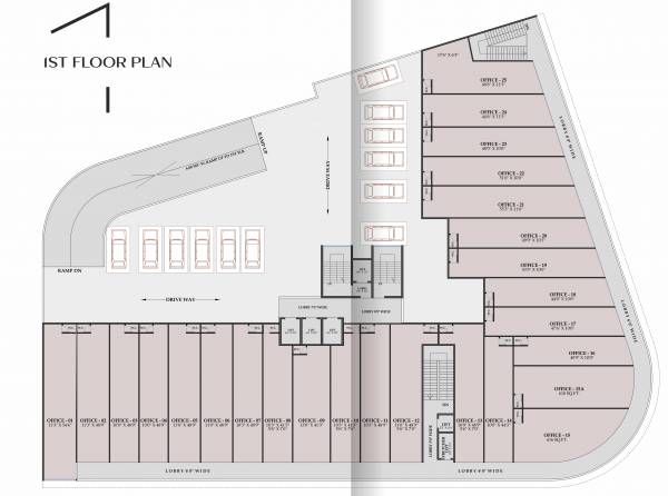  crystal-corner Crystal Corner Cluster Plan for 1st Floor