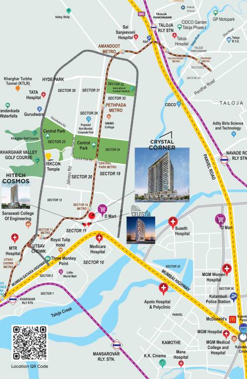  crystal corner Location Plan