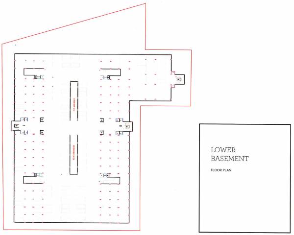  z2 East, West, Corporate Lower Basement Cluster Plan