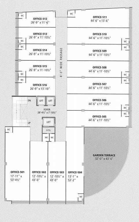  vishala supreme ii A Cluster Plan For 5th Floor