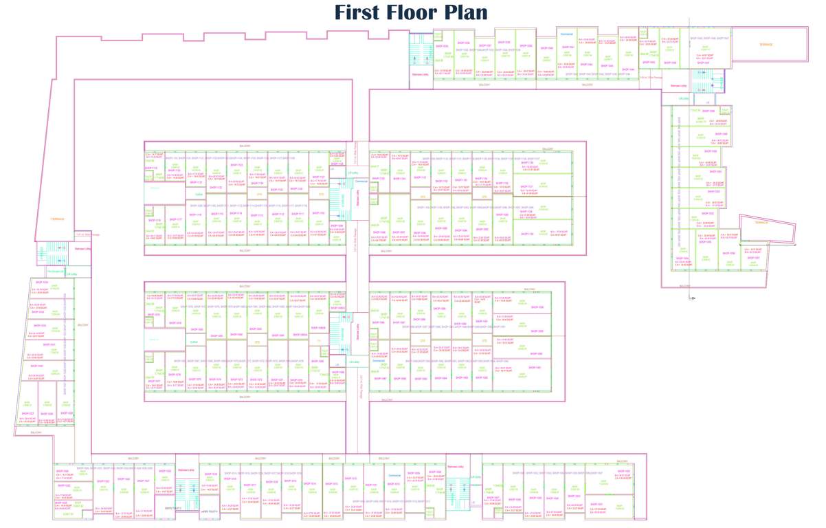  laxmi market Laxmi Market Cluster Plan For 1st Floor