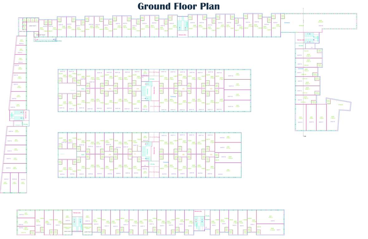  laxmi market Laxmi Market Cluster Plan For Ground Floor