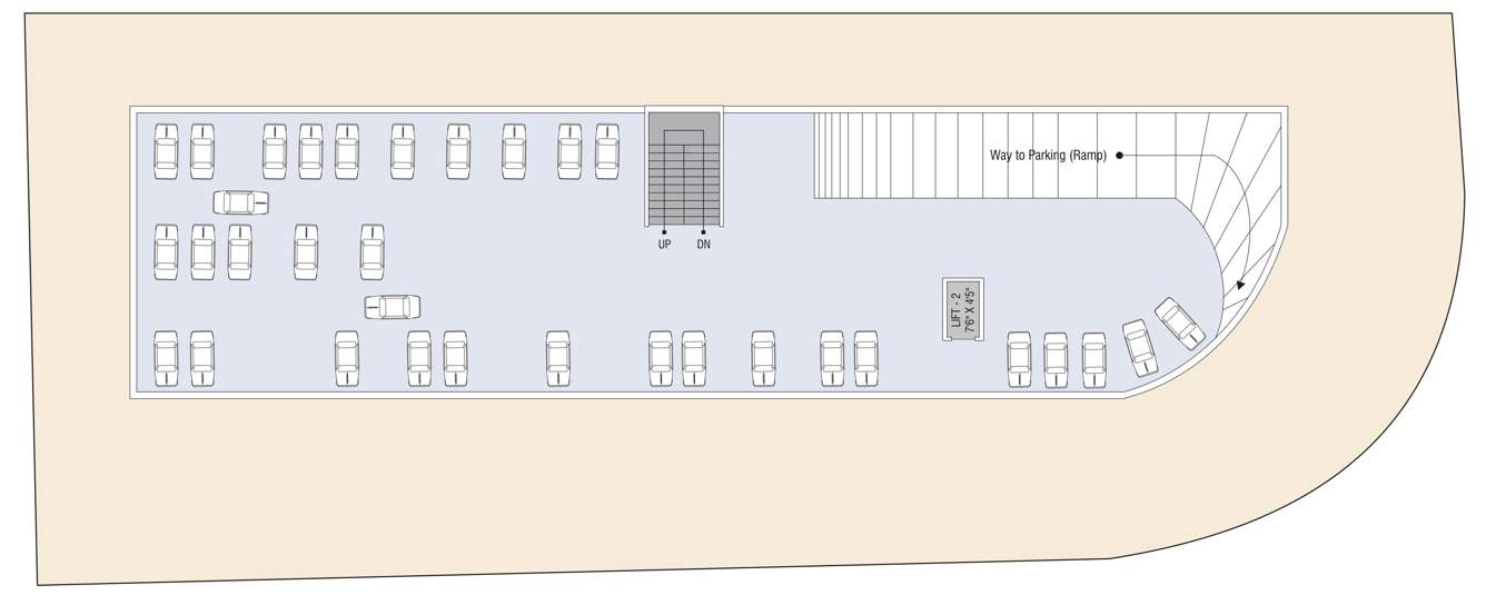 city center City Center Cluster Plan For Lower Basement