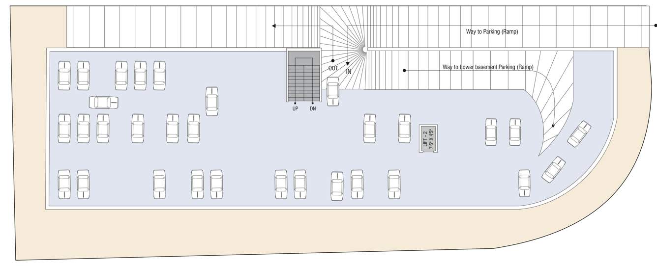 city center City Center Cluster Plan For Upper Basement