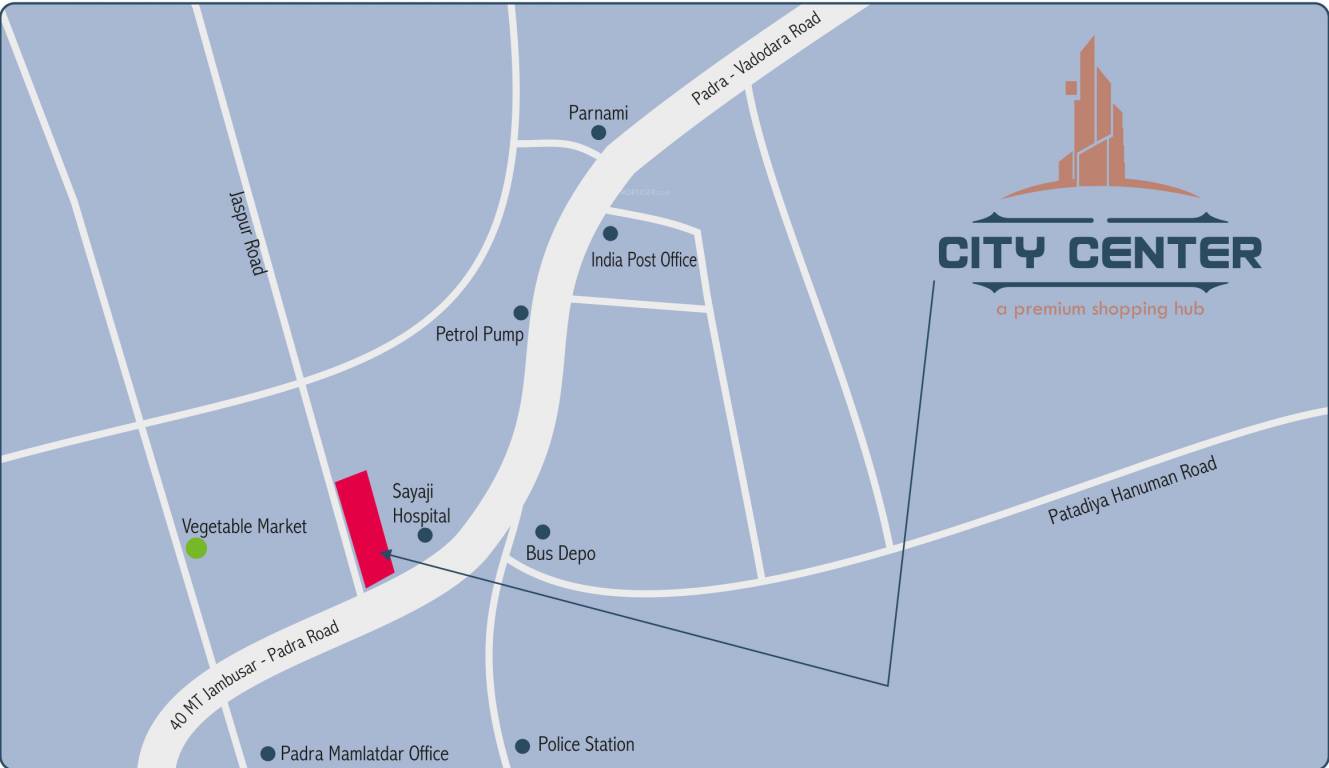 city center Location Plan