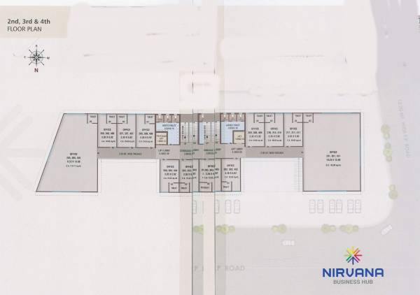  nirvana-business-hub A Cluster Plan For 2nd, 3rd & 4th Floor