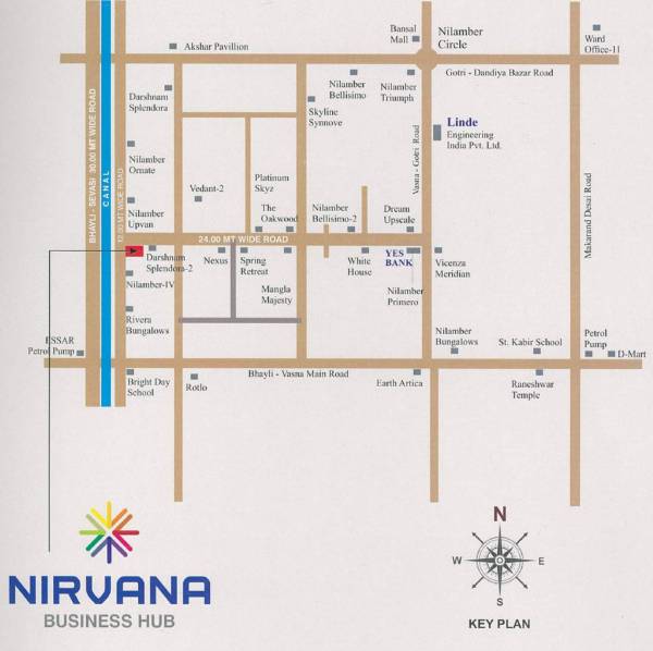  nirvana-business-hub Location Plan