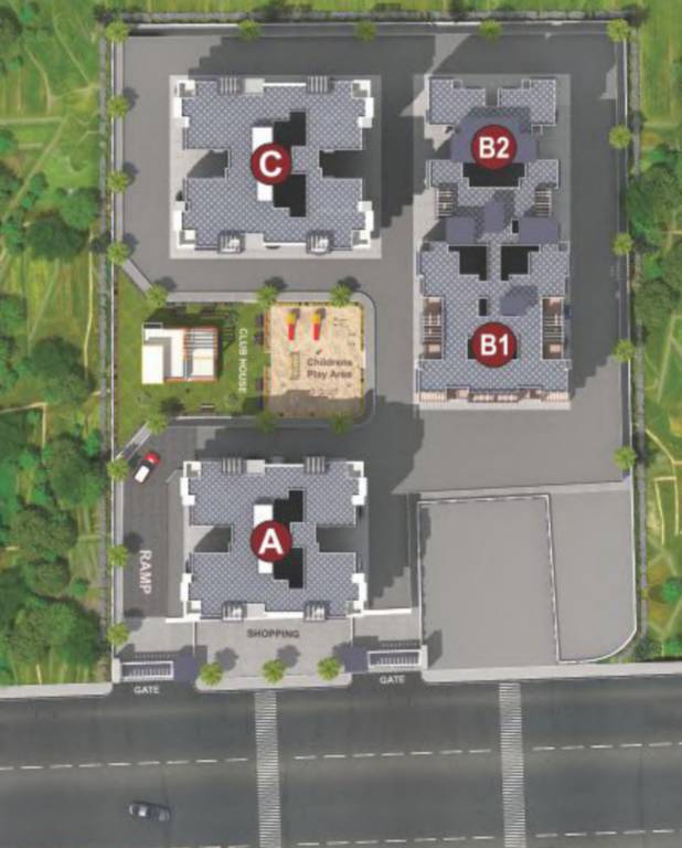  anand tarang a building Layout Plan