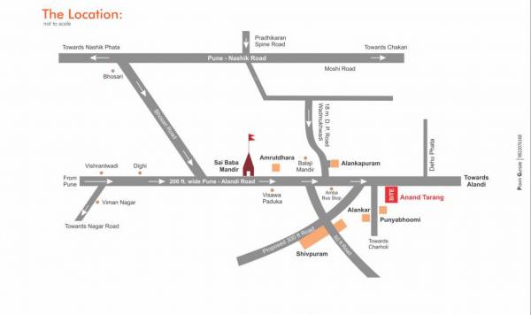  anand-tarang-a-building Location Plan