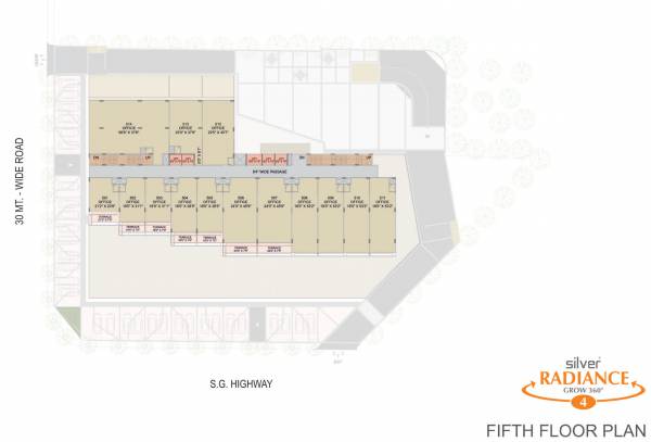  silver-radiance-4 1 Cluster Plan For 5th Floor