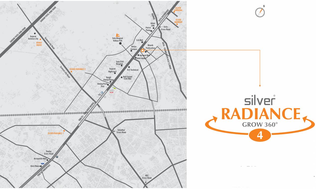  silver radiance 4 Location Plan