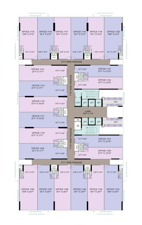  midas Midas Cluster Plan for 11th Floor