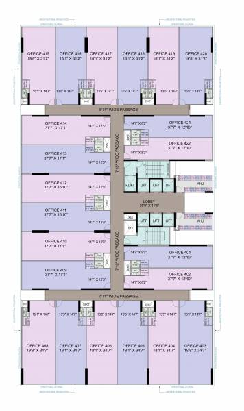  midas Midas Cluster Plan for 4th Floor