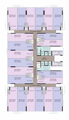  midas Midas Cluster Plan for 6th Floor