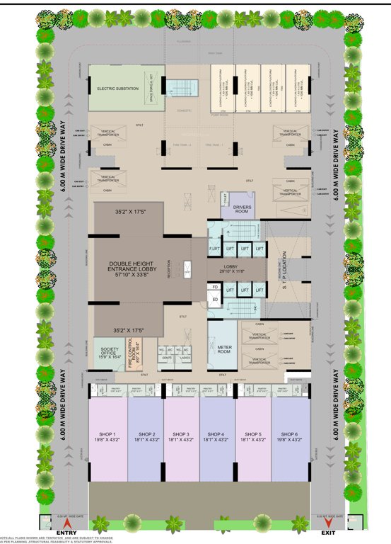  midas Midas Ground Floor Cluster Plan