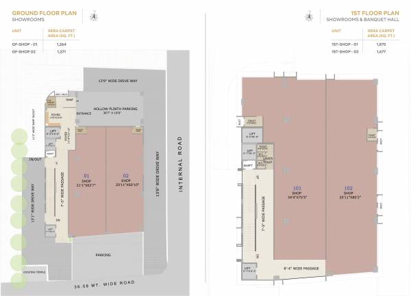  icon Icon Cluster Plan from ground to 1st Floor