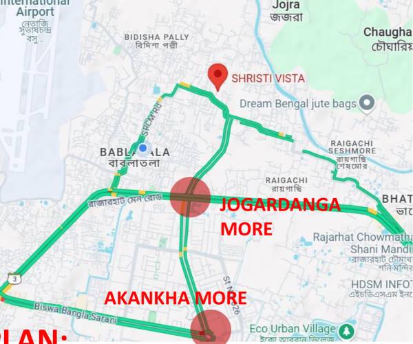  shristi-vista Location Plan