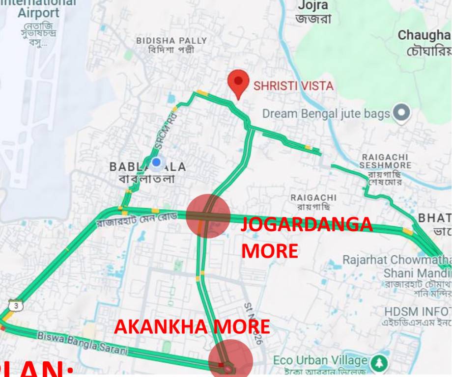  shristi vista Location Plan