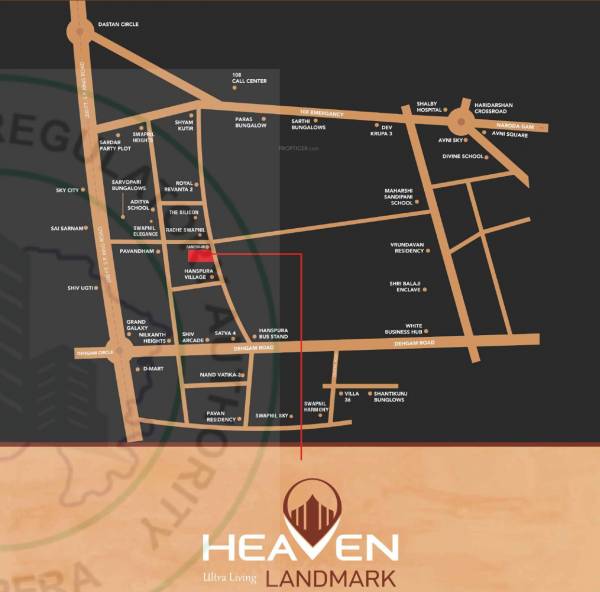  heaven-landmark Location Plan