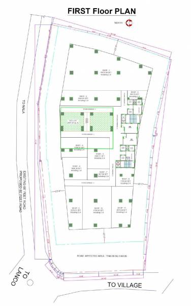  emerald Emeraald Cluster Plan For 1st Floor