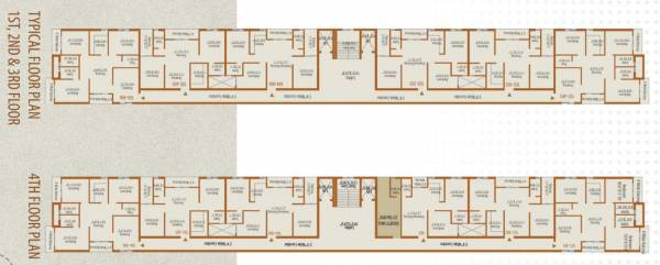 blu-sapphire Tower 1 Cluster Plan From 1st To 4th Floor