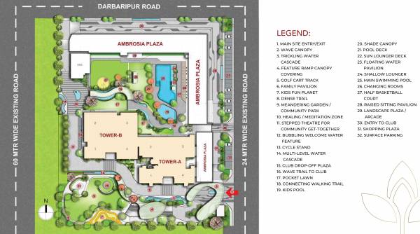  ambrosia-luxurious-residence Master Plan