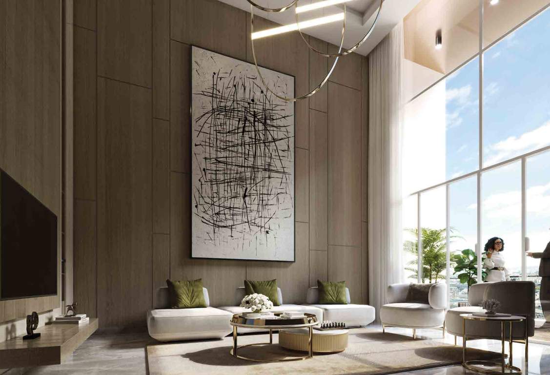 ambrosia luxurious residence Living Area