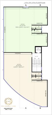  business-spaces Icon Business Spaces Cluster Plan From 4th To 6th Floor