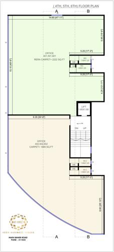  business-spaces Icon Business Spaces Cluster Plan From 4th To 6th Floor