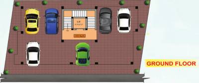  ample-apartment Ample Apartment Ground Cluster Plan