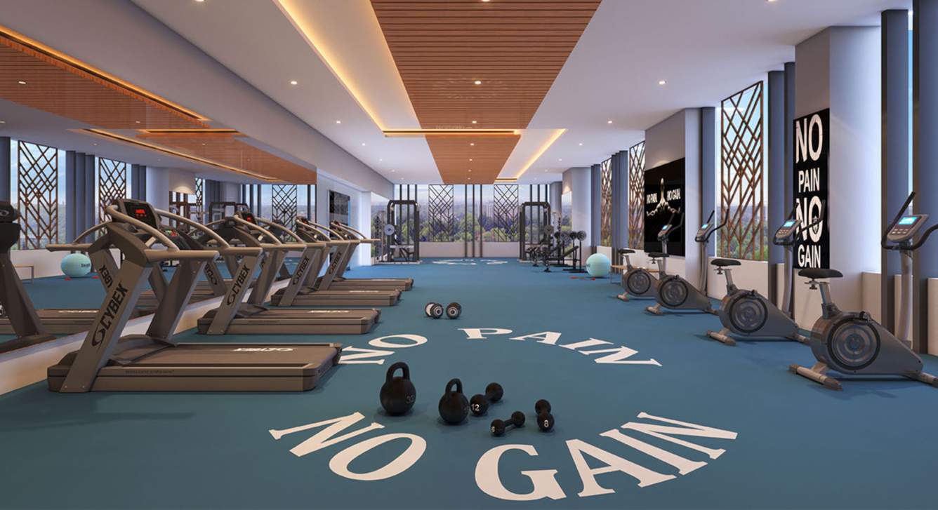  erandwane central building a showroom phase 1 Gymnasium