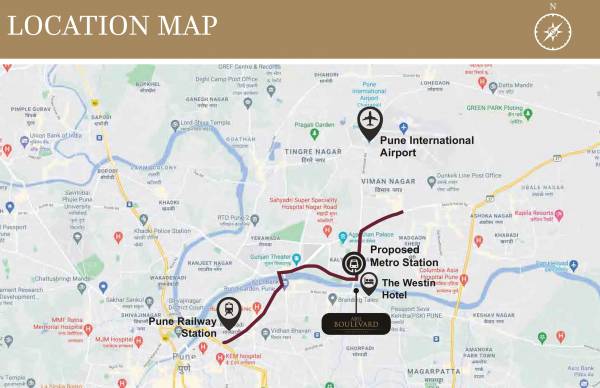  boulevard Location Plan
