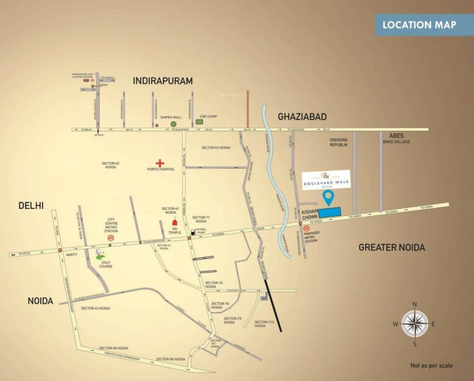 boulevard walk phase 2 Location Plan